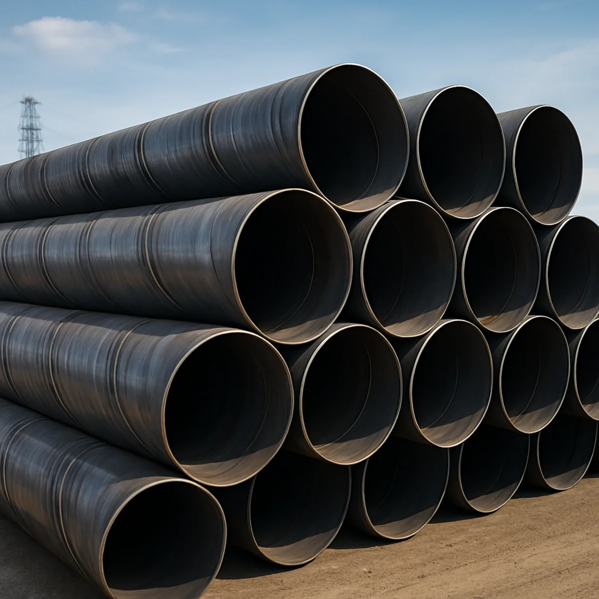 Carbon Steel SSAW Pipe (A672 Gr.C60 C22)